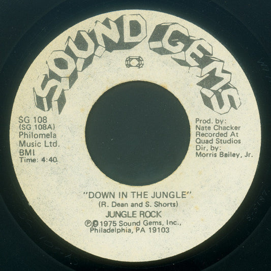 Jungle Rock (2) : Down In The Jungle (7")