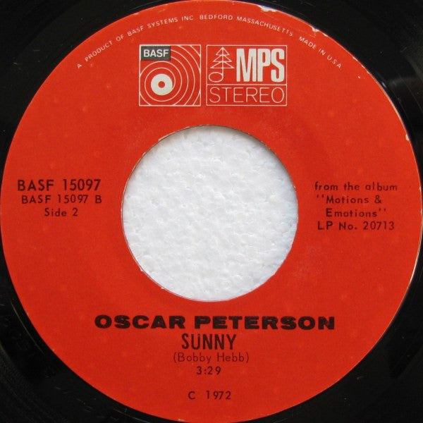 Oscar Peterson : Naptown Blues / Sunny (7", Single)