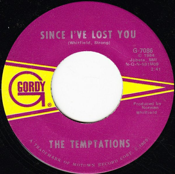 The Temptations : Don't Let The Joneses Get You Down (7", Single, Ame)