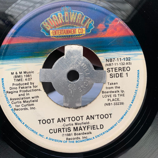 Curtis Mayfield : Toot An'Toot An'Toot (7", Single)