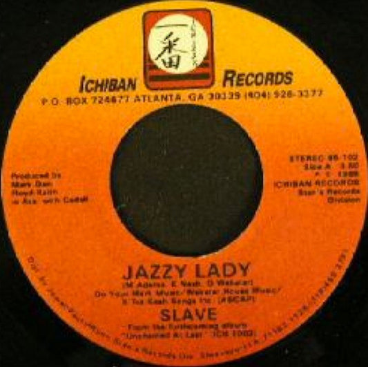 Slave : Jazzy Lady / Don't Waste My Tyme (7")