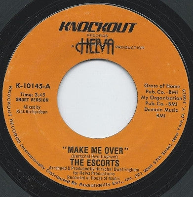 The Escorts : Make Me Over (7", Single)