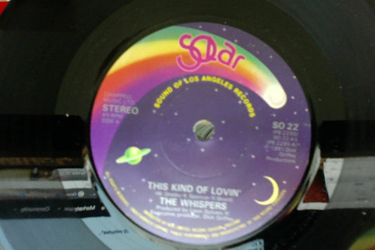 The Whispers : This Kind Of Lovin' (7", Sol)