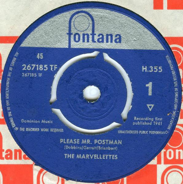 The Marvellettes* : Please Mr. Postman (7", M/Print)