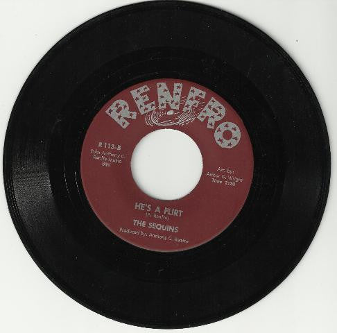 The Sequins (4) : That Boy / He's A Flirt (7", Single, RE)