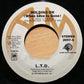 L.T.D. : Holding On (When Love Is Gone) (7", Styrene, Pit)