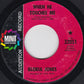 Gloria Jones : When He Touches Me / Look What You Started (7", Promo, Styrene, All)