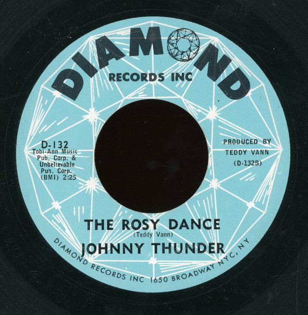 Johnny Thunder : Rock-A-Bye My Darling / The Rosy Dance (7")