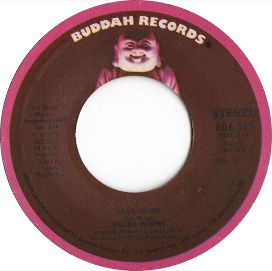 Melba Moore : Lean On Me (7")