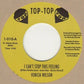 Venicia Wilson : I Can't Stop This Feeling (7", Ltd)