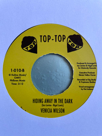 Venicia Wilson : I Can't Stop This Feeling (7", Ltd)