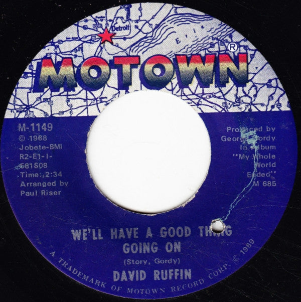 David Ruffin : I've Lost Everything I've Ever Loved (7")