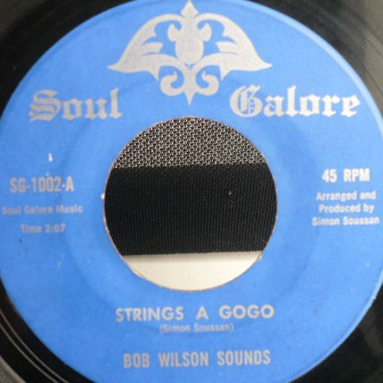 Bob Wilson Sounds : Strings A Gogo (7", Unofficial)