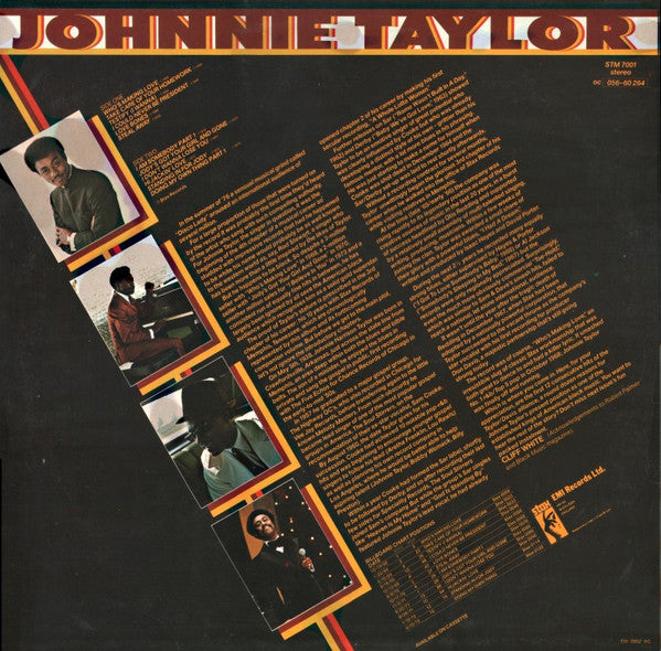 Johnnie Taylor : The Johnnie Taylor Chronicle Volume One. 1968-1972 (LP, Comp)