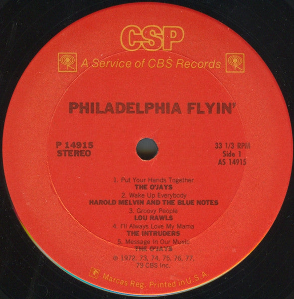 Various : Philadelphia Flyin' (LP, Comp)