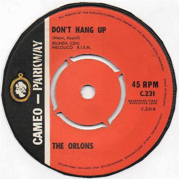 The Orlons : The Conservative (7", Single)