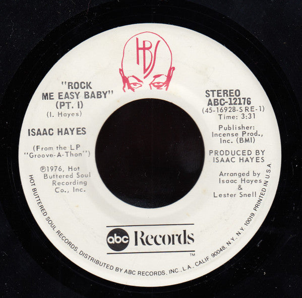 Isaac Hayes : Rock Me Easy Baby (7", Single)