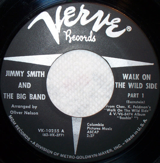 Jimmy Smith And The Big Band : Walk On The Wild Side (7", Single)