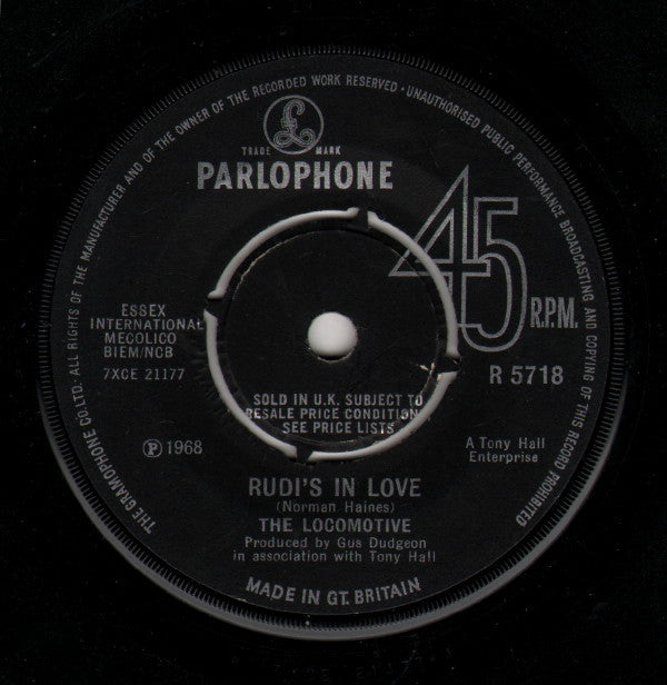 Locomotive (3) : Rudi's In Love (7", Single, 4-P)