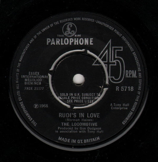 Locomotive (3) : Rudi's In Love (7", Single, 4-P)