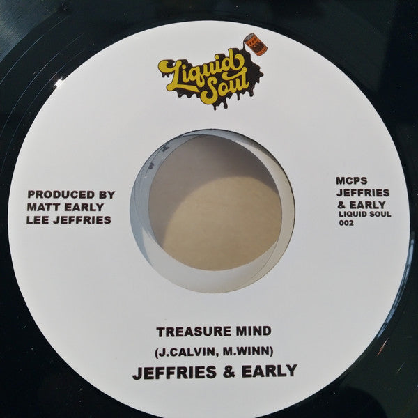 Matt Early & Lee Jeffries : Treasure Mind (7", S/Sided)