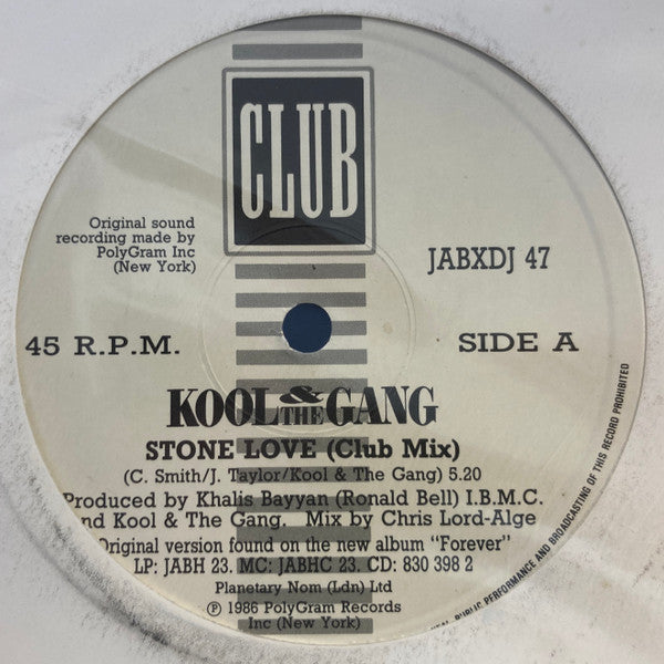 Kool & The Gang : Stone Love (12", Promo)