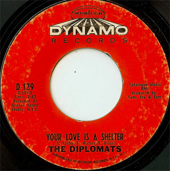 The Diplomats (2) : Accept Me / Your Love Is A Shelter (7")