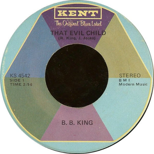 B.B. King : That Evil Child (7", Single)