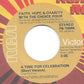 Faith, Hope & Charity With The Choice Four : A Time For Celebration (7")