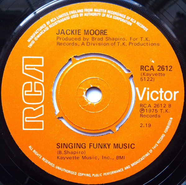 Jackie Moore : Make Me Feel Like A Woman (7", Single)