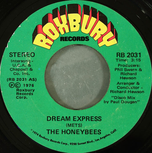 Honeybees : Dream Express (7", Styrene)