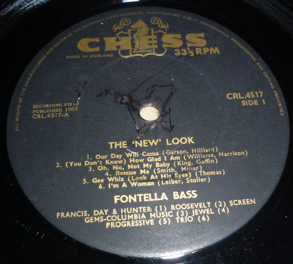 Fontella Bass : The 'New' Look (LP, Album)