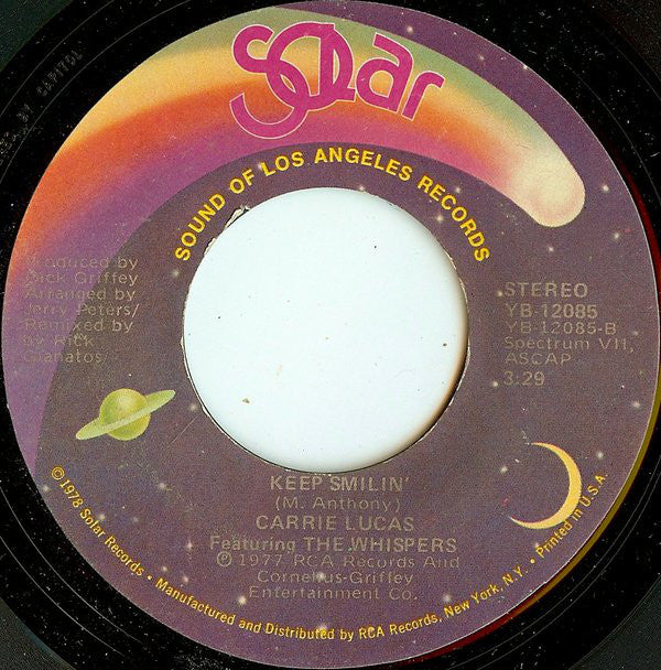 Carrie Lucas : It's Not What You Got (It's How You Use It) (7")