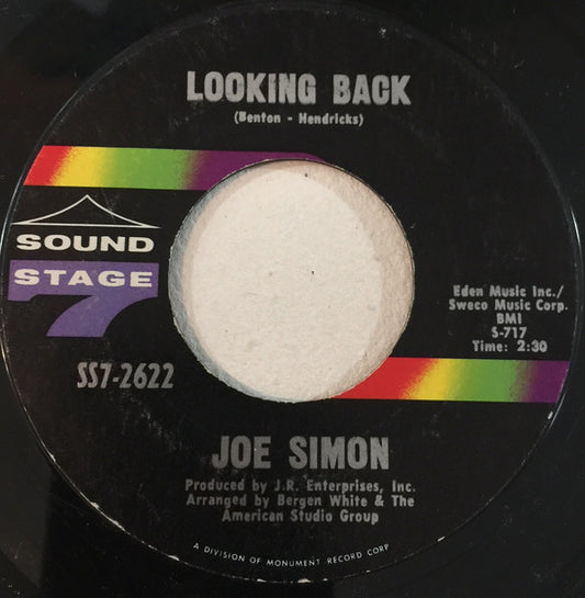 Joe Simon : Looking Back (7")