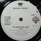 Michael Cooper : To Prove My Love (7", Single)