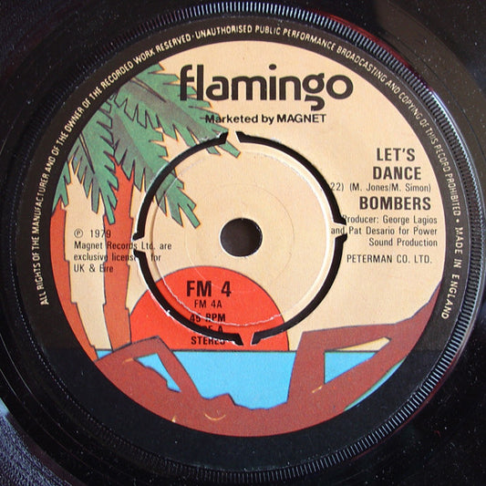 Bombers : Let's Dance / Shake (7")