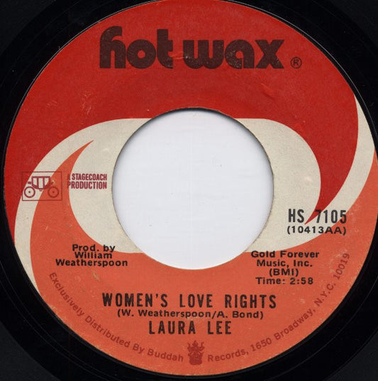 Laura Lee : Women's Love Rights (7", Single, Styrene)