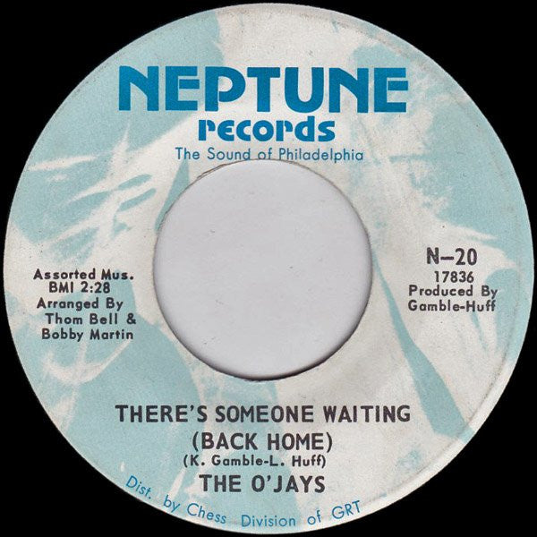 The O'Jays : Christmas Ain't Christmas, New Years Ain't New Years Without The One You Love / There's Someone Waiting (Back Home) (7", Single)