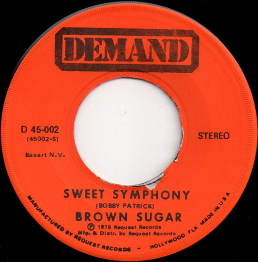 Brown Sugar (2) : Sweet Symphony (7")