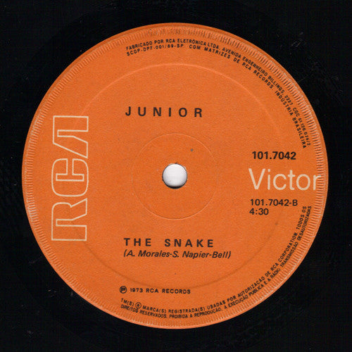 Junior (54) : Excuse Me = Perdoa-me (7", Single)