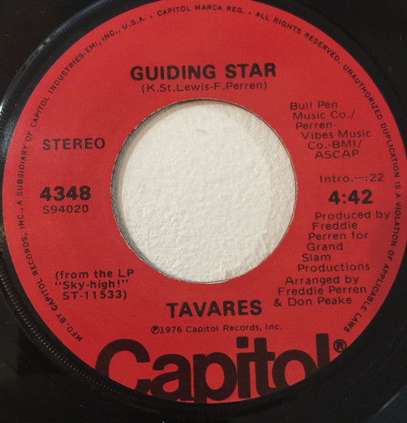 Tavares : Don't Take Away The Music (7", Single, Win)