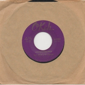 Billy Butler & The Chanters : My Sweet Woman / Nevertheless (7", Gol)