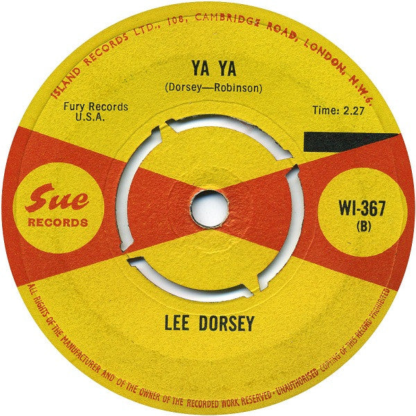 Lee Dorsey : Do-Re-Mi / Ya Ya (7", Single)