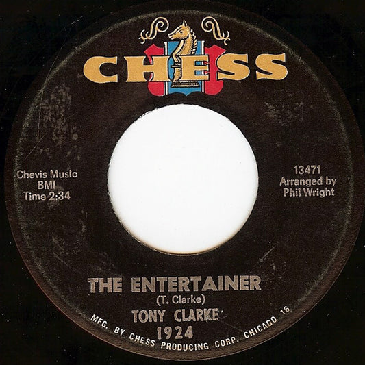 Tony Clarke (2) : The Entertainer / This Heart Of Mine (7")