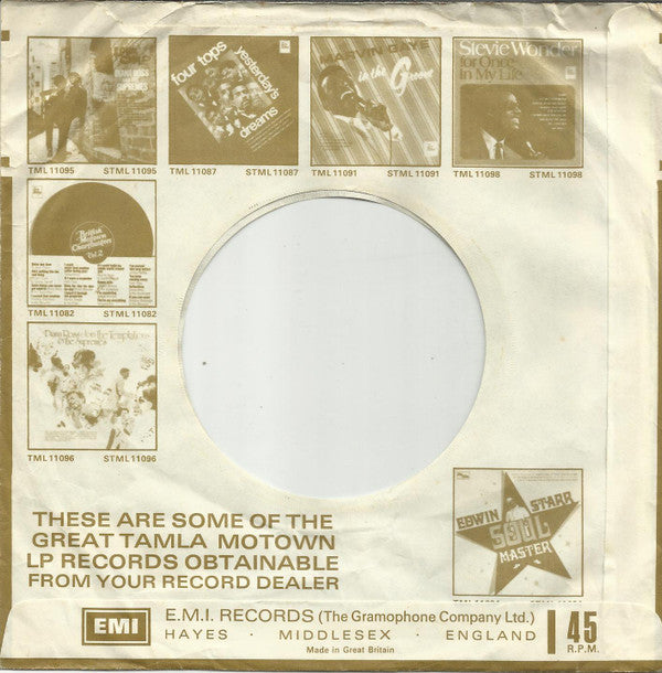 The Four Tops* : Do What You Gotta Do (7", Single, Sol)