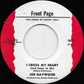 Joe Haywood : In Your Heart You Know I Love You / I Cross My Heart ( And Hope To Die) (7", Single)