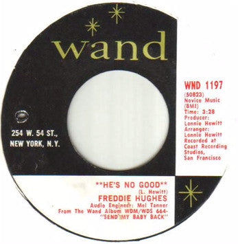 Freddie Hughes : I Gotta Keep My Bluff In / He's No Good (7", Single)