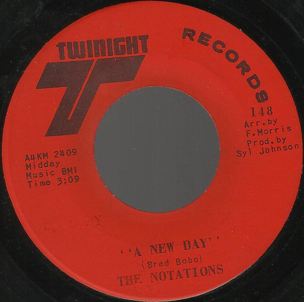 The Notations : At The Crossroads / A New Day (7")