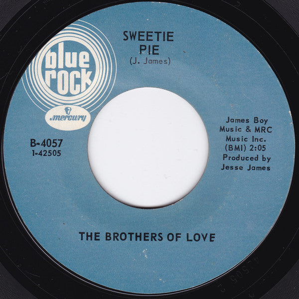The Brothers Of Love : Yes I Am / Sweetie Pie (7", Single, Styrene)