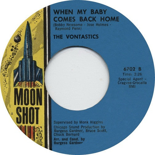 The Vontastics : Lady Love (7")